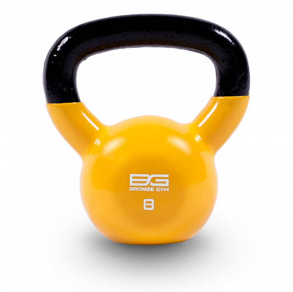 Гиря Bronze Gym в виниловой оболочке 8 кг